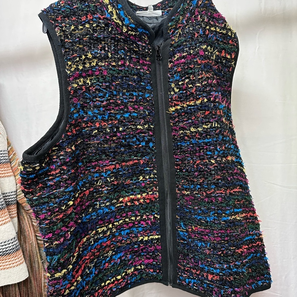 Serengeti Multicolor Tweed Women's Vest